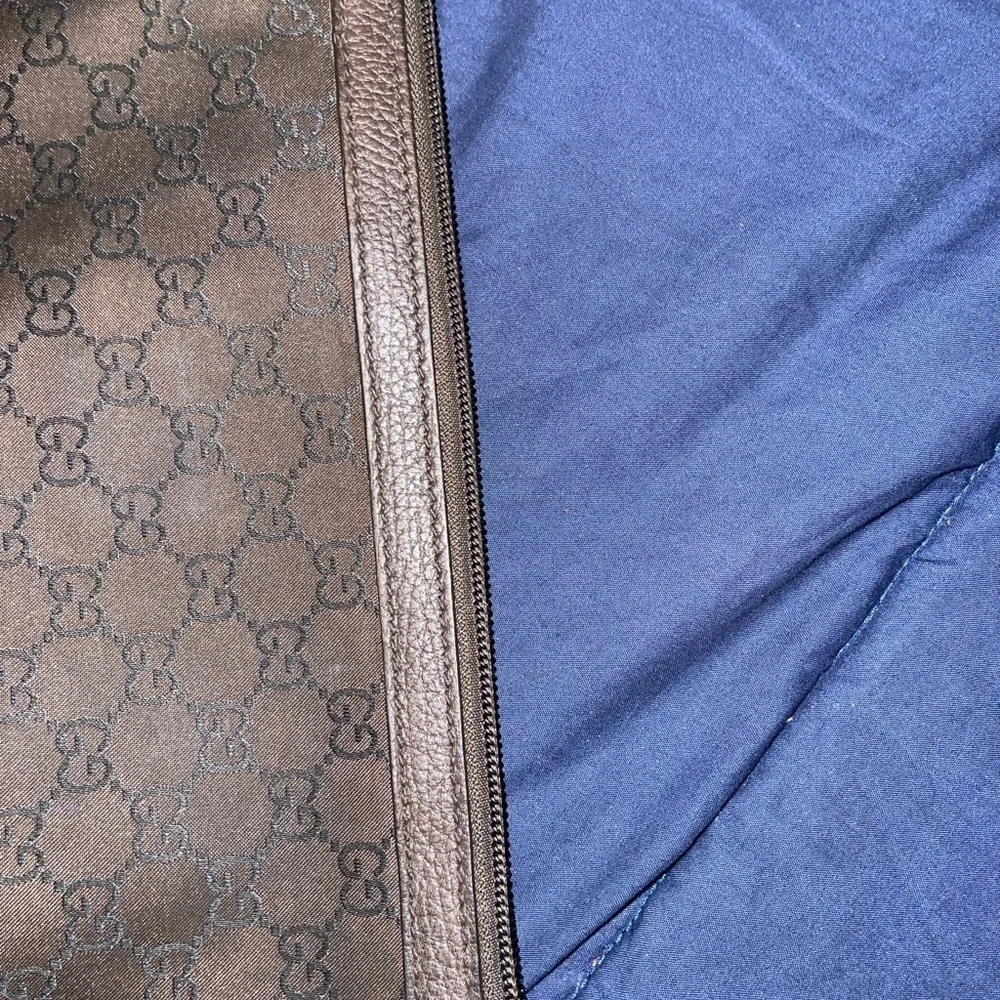 Gucci GG Canvas Clutch Bag 339556 Brown